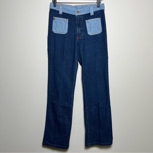 VTG‎ Y2K Miss Sixty Energie Women Jeans 27" Sailor Western Floral Patchwork